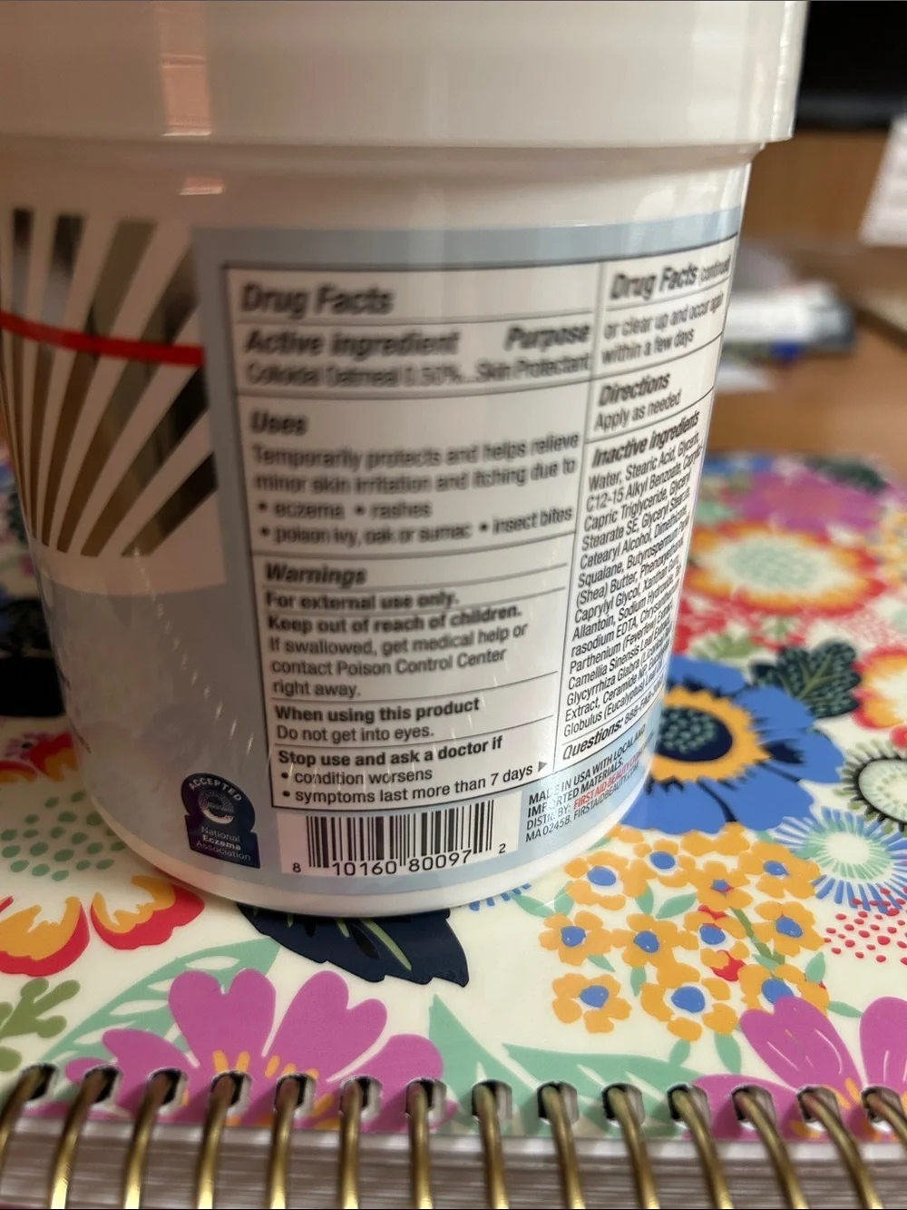 First Aid Beauty Ultra Repair cream-14 oz